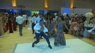 Amazing Congolese Wedding Entrance Dance [upl. by Gill]