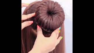 Ban judda hair style 💞 beutiful bride hair style fanpage hairstyle shortsvideo [upl. by Roman348]