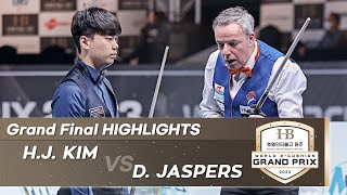 Grand Final  김행직 Haeng Jik KIM vs 딕 야스퍼스 Dick JASPERS HL [upl. by Rollo]