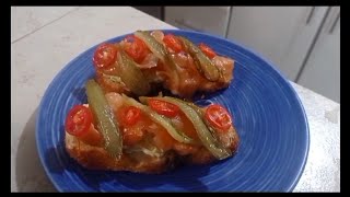 Tapas de Gravlax estilo azteca [upl. by Alket]