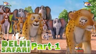 Part 1  Delhi Safari ¦ Cartoon Hindi Full Movie 1080mp ¦ Bollywood Animation Movie 2019  Jak Kids [upl. by Nereus]