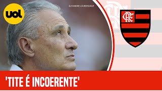 TITE NUNCA FALOU NADA QUANDO ESTAVA DENTRO DA CBF COLUNISTAS DETONAM TREINADOR DO FLAMENGO [upl. by Phelgen365]