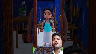 Pappu ki beti aur school 🏫 shorts  Gulli bulli  cartoon  granny shortvideo funny comedy [upl. by Aikemat]