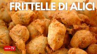 FRITTELLE DI ALICI di Benedetta Rossi  Ricetta TV Fatto in Casa per Voi [upl. by Read63]