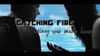 CATCHING FIRE Trailer Hits The Web  AMC Movie News [upl. by Nitnilc]