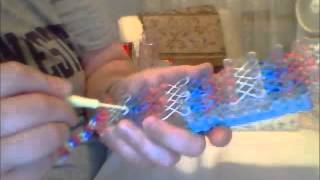 Attaching two rainbow loom bracelets [upl. by Winslow101]