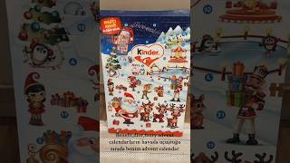 Kinderin yeni yıl çikolatası kinder cikolata noel chocolate [upl. by Tindall]