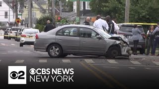 Man accused of sexually assaulting child dies in car crash in Queens [upl. by Fiden]