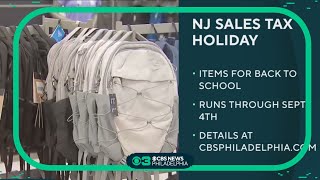 Details about New Jerseys sales tax holiday for back to school supplies [upl. by Mokas]