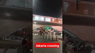 jakarta street shelter busway thamrinbussy [upl. by Nagol202]