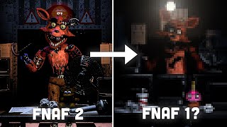 FNAF 1 But Its FNAF 2 Office C4DSpeed Modeling [upl. by Ahsikyw633]