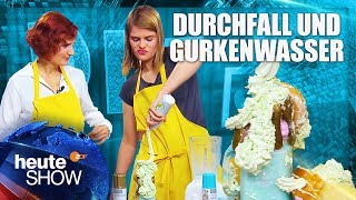 Freakshakes selber machen – mit Hazel Brugger und Katja Kipping  heuteshow [upl. by Ruosnam]