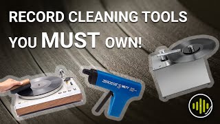 Top Record Cleaning Tools Every Record Collector MUST Own [upl. by Dnaletak861]