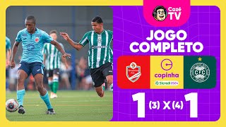 JOGO COMPLETO IBRACHINA X CORITIBA  OITAVAS DE FINAL  COPINHA 2024 [upl. by Macfarlane]