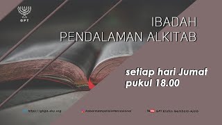 Ibadah Pendalaman Alkitab  22 September 2023  Pdp Arnold Sutandharu [upl. by Anjela619]