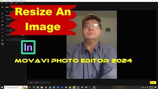 Resize An Image In Movavi Photo Editor 2024 [upl. by Aivun]