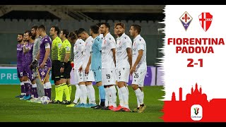 FiorentinaPadova 21 Highlights  3° Turno Coppa Itlalia 20202021 [upl. by Ayatnwahs634]