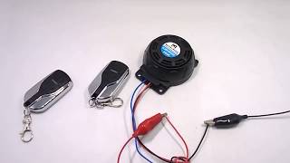 Best Guide of Motorcycle Alarm  How to install 1 way alarm on mio sporty [upl. by Fanny]