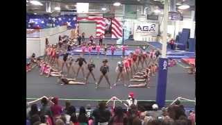 American gymnastics Academy Holiday Show Finale 2014 [upl. by Norrek]