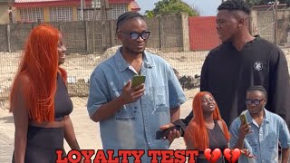 Loyalty test on his girlfriend 💔😫 [upl. by Ashla]