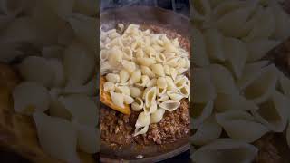 Cooking chili mac youtubeshorts [upl. by Mirilla]