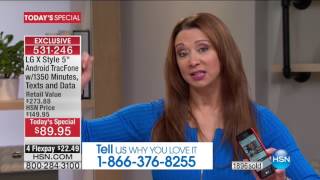 HSN  Electronic Connection featuring TRACFONE 01272017  12 AM [upl. by Anad200]