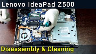 Lenovo IdeaPad Z500 Disassembly and Fan Cleaning Guide [upl. by Truk]