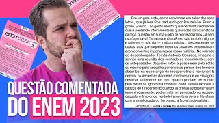 QUESTÃO ENEM 2023  Cadê o efeito desconcertante desse gato preto [upl. by Adiasteb]