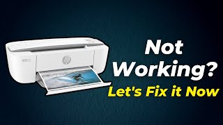 HP Deskjet 3700 Series Not Working Lets Fix it Now [upl. by Llerdna]