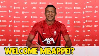 quotMBAPPÉ  WELCOME TO LIVERPOOL MOHAMED SALAHS REPLACEMENTquot [upl. by Ydnyl]