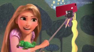 Tangled Craziness  Try Not To Laugh  Disney Craziness Tangled [upl. by Naot]