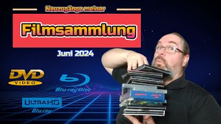 🆕 DIE NEUZUGÄNGE MEINER FILMSAMMLUNG Juni 2024  Meine neuen DVDs Blurays und UHDs [upl. by Berkshire212]