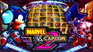 Marvel vs Capcom 2  Character Select Theme Sega GenesisMega Drive Cover [upl. by Buerger]