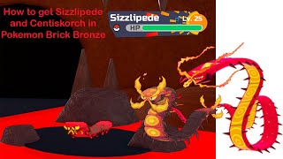 How to get Sizzlipede and Centiskorch in Pokemon Brick Bronze [upl. by Cadel]