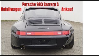 Porsche 993 Carrera S Unfallwagen CrashSportwagen Youtube [upl. by Nnylakcaj]