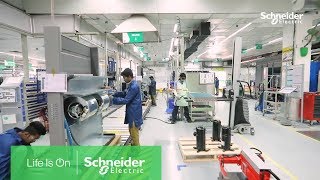 Schneider Electric IT BU BEF Factories  An Inside Look [upl. by Iruahs]