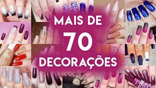 TODAS as DECORAÇÕES de UNHAS de 2019  Retrospectiva Esmalte e Cor [upl. by Norab]