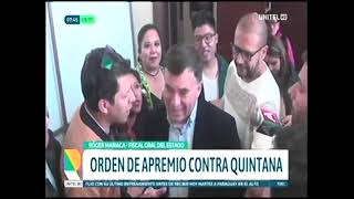 19112024 ROGER MARIACA ORDEN DE APREMIO CONTRA QUINTANA UNITEL [upl. by Noit]