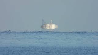 Floating Islands and Boats in Croatia Mirage in Poreč [upl. by Kutchins]