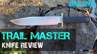 Cold Steel Trail Master Bowie Knife Review  OsoGrandeKnives [upl. by Comptom]