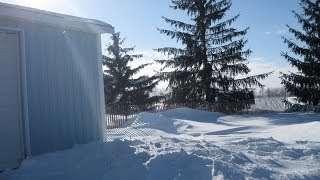 Snow Fence II How a Snow Fence Works [upl. by Ettevey]