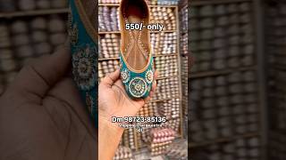 Dm 9872385136 jutti punjabijutti juttilove juttis footwear juttiswag punjabi juttilover [upl. by Kentigera]