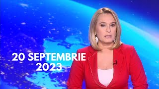 Știrile PRO TV  20 septembrie 2023 [upl. by Aivatan]