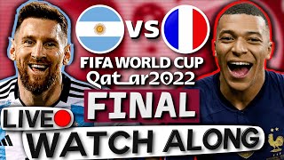 Argentina vs France LIVE Watch Along  2022 FIFA World Cup FINAL [upl. by Stryker]