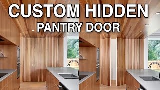 Custom Hidden Pantry Door [upl. by Hathcock]