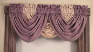 How To Style Waterfall Window Valances from Touch of Class [upl. by Lohcin557]