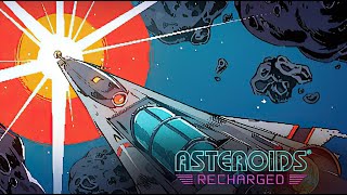 Asteroids Recharged  GamePlay PC [upl. by Aneloaup]