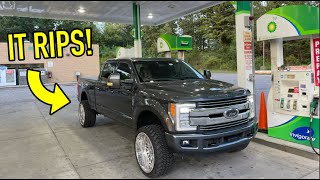 POV First Drive in DELETED amp TUNED 67 Powerstroke Scary Fast [upl. by Wohlen]