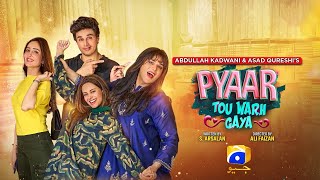 Pyaar Tou Warh Gaya  Eid Day 2 Special Telefilm  Eng Sub  Ahsan Khan  Amar Khan  Sidra Niazi [upl. by Sedgewinn]