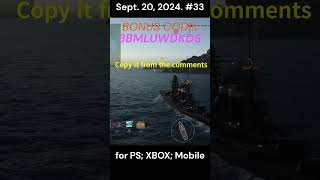 Sept20 2024 WOWS Legends🎁BONUS CODE🎁 33 for celebrating Moon Festival [upl. by Sholes]